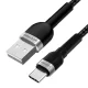 Wozinsky WNBAC2 USB-A to USB-C Cable, 2.4A, 2m, Black
