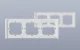 Sonoff M5-3C-80-FW Triple Switch Frame for M5-80 Switches, White