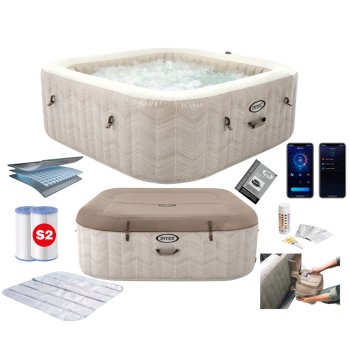 Inflatable SPA with Hydromassage for 6 People, Intex 28472