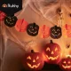 Ruhhy 3m Paper Halloween Garland Pumpkins, Orange/Black