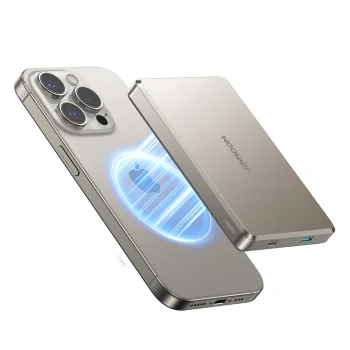 Joyroom JR-PBM08 Pro 10000mAh Ultra-Thin Powerbank, Titanium