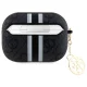 Guess AirPods Pro 2 Case 4G Printed Stripes Charm, Black