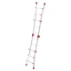 Multi-Purpose Ladder Hailo M80 4x3, Silver