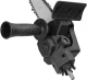 Chainsaw Drill Adapter NZ20, Black/Silver