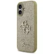 Guess iPhone 17 Case Fixed Glitter Big 4G, Gold