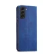 Magnet Fancy Case Wallet Flip Cover for Samsung Galaxy S23+ with Stand, Blue