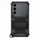 Samsung Galaxy S23 Rugged Gadget Case with Ring Holder & Stand, Gray