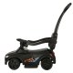Bērnu stumjamā mašīna ar rokturi, skrejmašīna ar skaņas un gaismas efektiem | Kid\'s Step Car with Parent Handle