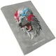 Nimmy Raptor Lion Passport and Wallet Case Gray