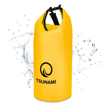 Waterproof Dry Bag TSUNAMI 30L, Yellow