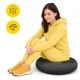 4Fizjo MED+ Sensomotoric Cushion, 60 cm, Black