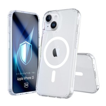 3mk Armor MagCase for iPhone 15, Transparent