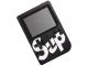 Mini Retro Handheld Game Console, 400 Games, 3.0\" LCD, with TV Cable and Pad, Black