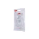 XO NB103 3-in-1 USB to Lightning, USB-C, microUSB Cable, 1m, White