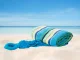 Double Garden Hammock XXL with Bag, 200 x 150 cm, Striped