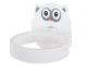 Wall-Mounted Hair Dryer Holder, White