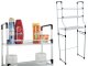 Standing Shelf over Washing Machine Toilet Bathroom Rack Cabinet with 3 Shelves
