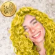 Bakalu Glitter Hair Color Spray, Yellow, 250 ml