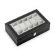 Watch Box for 12 Watches Massido MS-710, Black, Beige