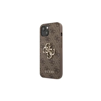 Guess GUHCP13X4GMGBR iPhone 13 Pro Max 6.7" brown/brown hardcase 4G Big Metal Logo