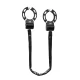 Rockbros 85922 Chain Lock for Scooters and Bikes, Black
