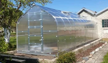 Greenhouse KLASIKA STANDART 20, 2.5x8m with Foundation and 4mm Polycarbonate