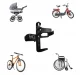 Trizand 21205 Bike Bottle Holder, Black