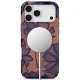 Tech-Protect Lamano MagSafe Case for iPhone 18 Pro / 17 Pro, Navy Blue and Brown