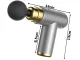 Compact Massage Gun with 4 Attachments, Grey