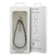 Guess Chain Metal Logo Charm Phone Strap - Black