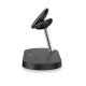 Tech-Protect A12 3in1 MagSafe Inductive Charger Smartphone/Headphones/Smartwatch - Black