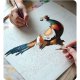 Massido Paint by Numbers Kit 40x50 cm - Vibrant Pheasant Art