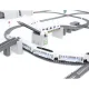 Electric Toy Train with rails, Track, 9m