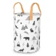Nukido Toy Basket, White