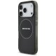 AMG Double Layer Transparent Smocked MagSafe Phone Case Cover iPhone 17 Pro - Black