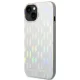 Karl Lagerfeld Monogram Iridescent Case for iPhone 14 Plus - Silver
