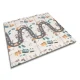 Educational Kids Folding Foam Mat 200x180x1cm Nukido NK-340, Road-Numbers