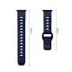 Tech-Protect Silicone Line Strap for Apple Watch 44 / 45 / 46 / 49 mm, Navy Blue