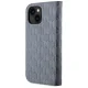 Karl Lagerfeld iPhone 14 Wallet Case Saffiano Mono, Silver