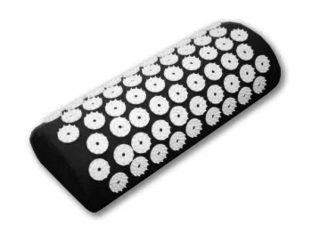 Acupressure Neck Pillow (40x15cm, Black)