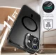 ESR Classic Hybrid Kickstand Halolock MagSafe Case + Glass for iPhone 16, Black