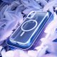 3mk Just20g MagCase for iPhone 16 Transparent