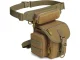 Tactical Drop Leg Bag / Waist Pack, Waterproof, Brown