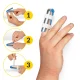 Finger Splint 4FIZJO MED, Size M, Silver