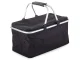 Foldable Thermal Picnic Basket, Black