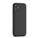 Apple iPhone 15 Pro 6.1\'\' Matt Silicone Color Case Cover, Black