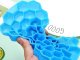 Silicone Honeycomb Ice Cube Tray for 37 Hexagon Cubes