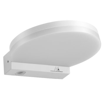 Maclean MCE346 W LED Facade Lamp, 15W, 1300lm, IP65, White