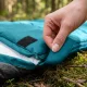Mountain Goat Mummy Camping Sleeping Bag 210 x 73 cm, Blue