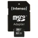 Intenso microSDHC Memory Card 32GB Professional UHS-I U3 V30 Class 10 with SD Adapter
